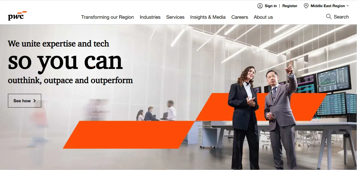 9. PwC Middle East – AI Lab